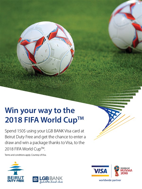 LGB BANK gives Visa cardholders the opportunity to win their way to the 2018 FIFA World Cup